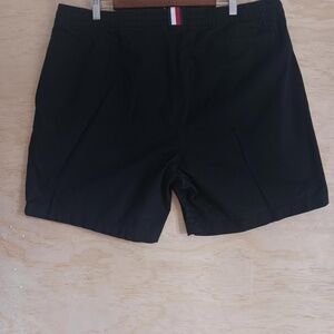 Tommy Hilfiger Black Shorts XXL Elastic Waist Casual